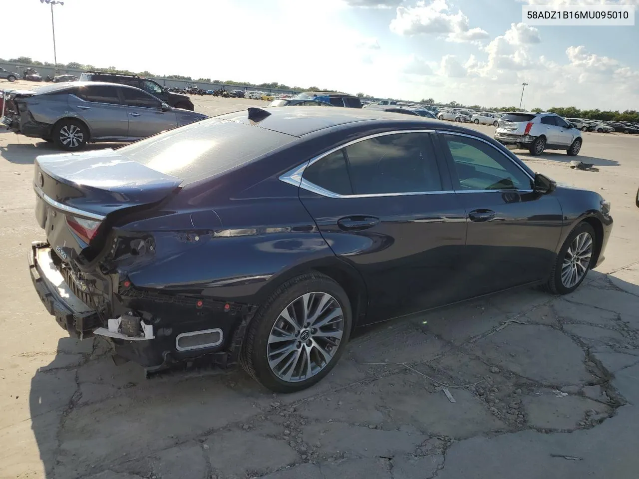 2021 Lexus Es 350 Base VIN: 58ADZ1B16MU095010 Lot: 69886654