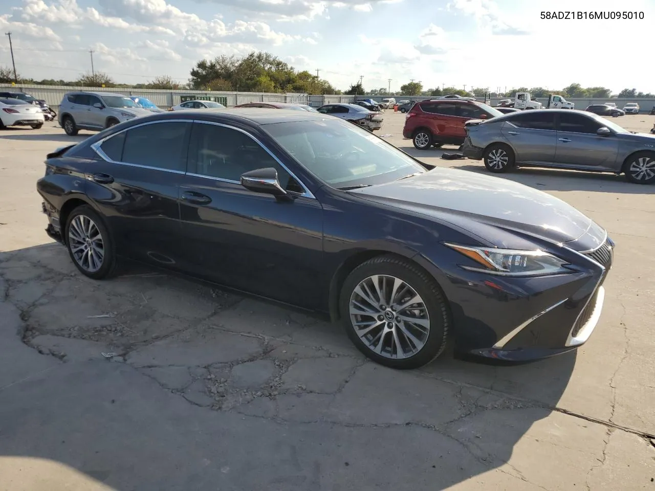 2021 Lexus Es 350 Base VIN: 58ADZ1B16MU095010 Lot: 69886654