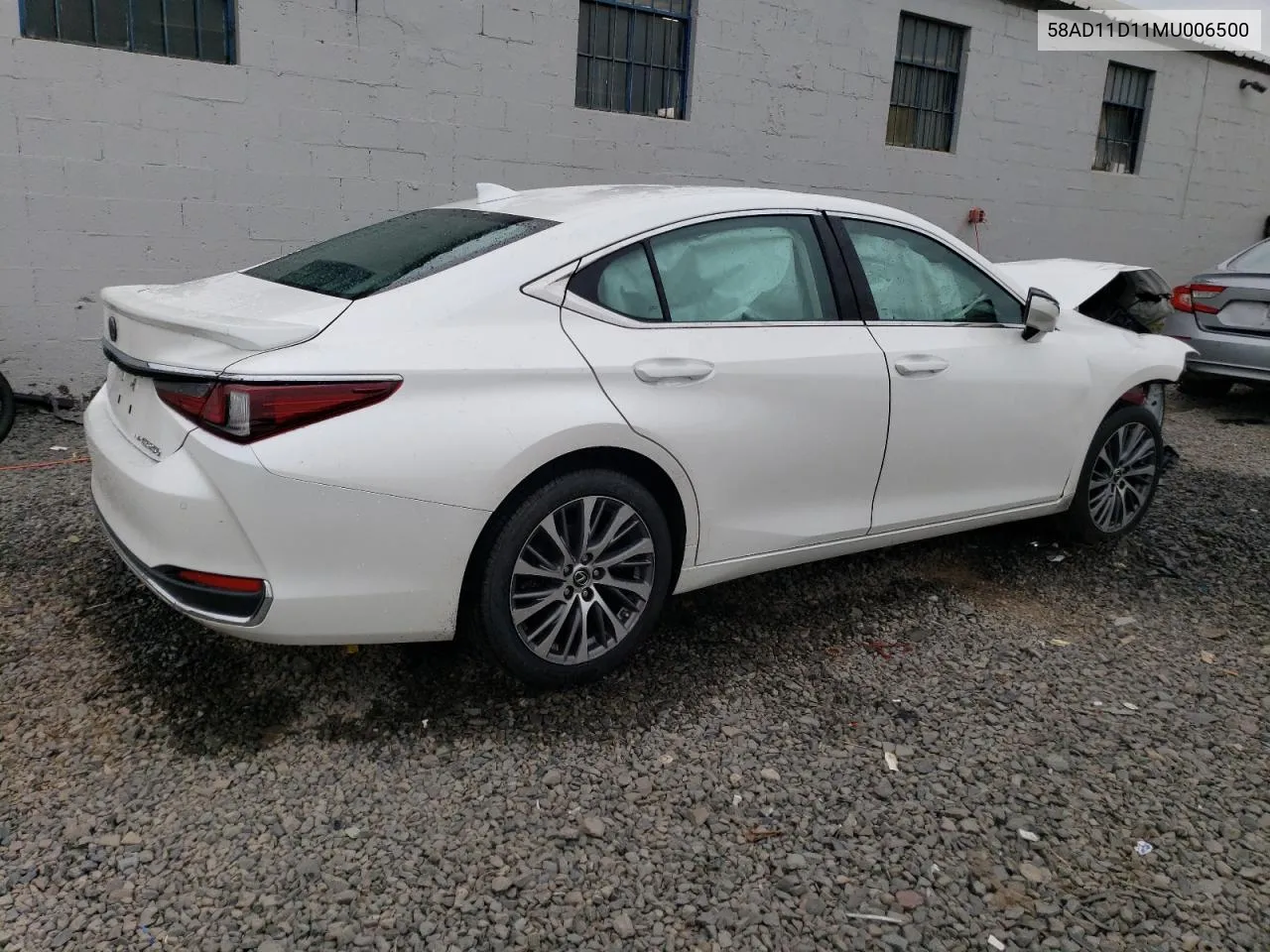 58AD11D11MU006500 2021 Lexus Es 250 Base