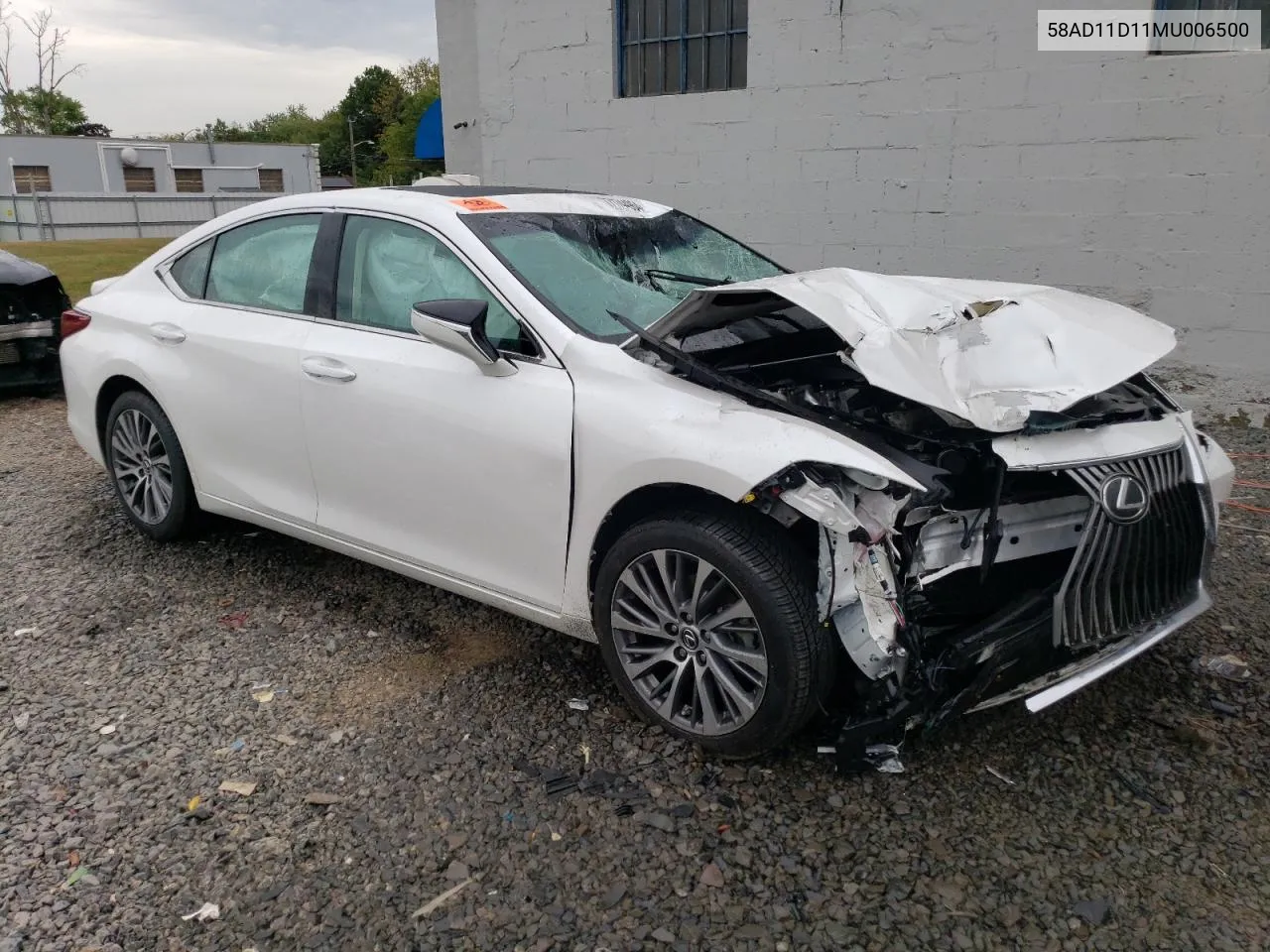 58AD11D11MU006500 2021 Lexus Es 250 Base