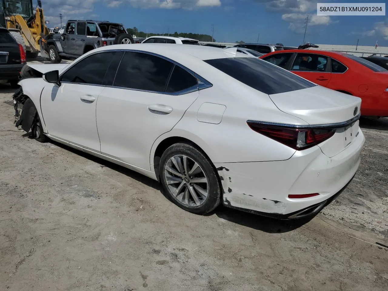 2021 Lexus Es 350 Base VIN: 58ADZ1B1XMU091204 Lot: 71773924