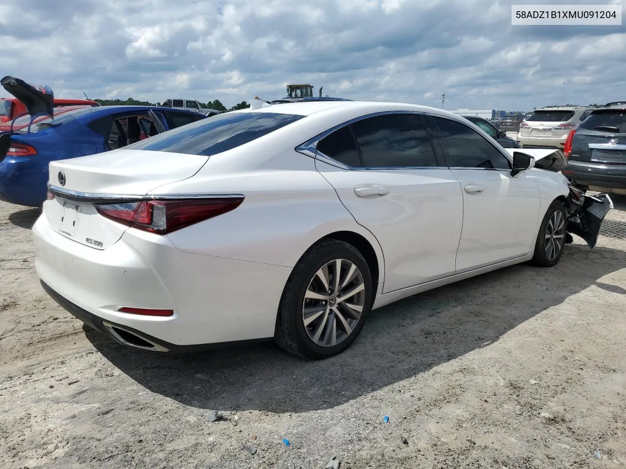 2021 Lexus Es 350 Base VIN: 58ADZ1B1XMU091204 Lot: 71773924