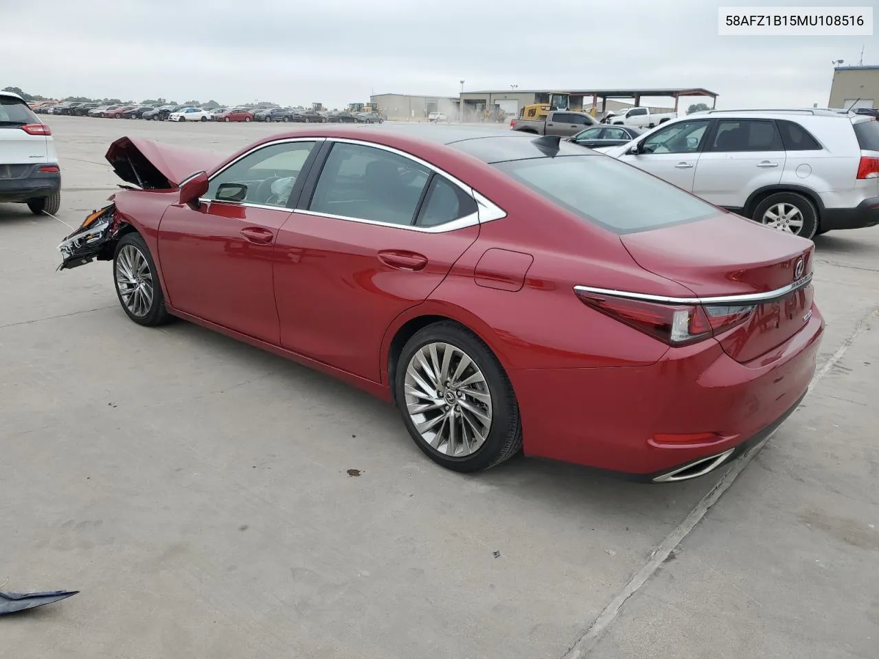 2021 Lexus Es 350 Base VIN: 58AFZ1B15MU108516 Lot: 71786224