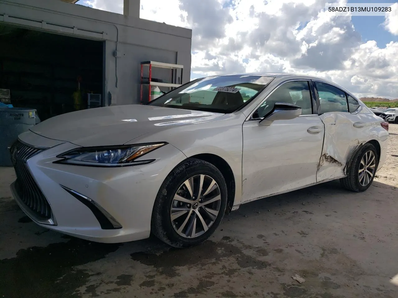 58ADZ1B13MU109283 2021 Lexus Es 350 Base