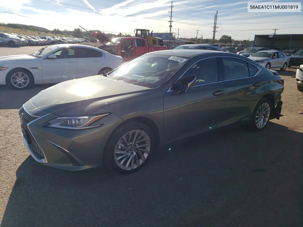 58AEA1C11MU001819 2021 Lexus Es 300H Luxury