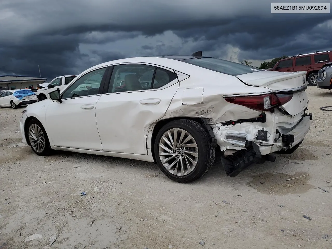 2021 Lexus Es 350 Base VIN: 58AEZ1B15MU092894 Lot: 73171444