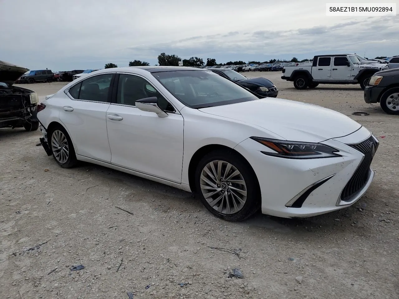 2021 Lexus Es 350 Base VIN: 58AEZ1B15MU092894 Lot: 73171444