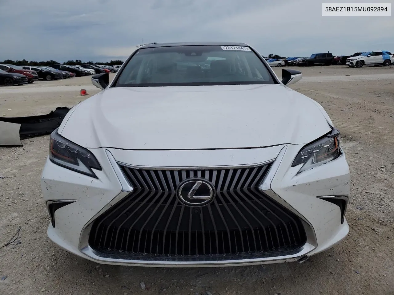 2021 Lexus Es 350 Base VIN: 58AEZ1B15MU092894 Lot: 73171444