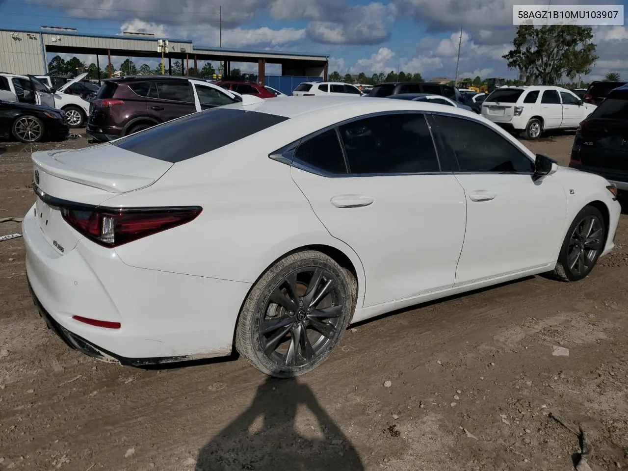 2021 Lexus Es 350 Base VIN: 58AGZ1B10MU103907 Lot: 73690734