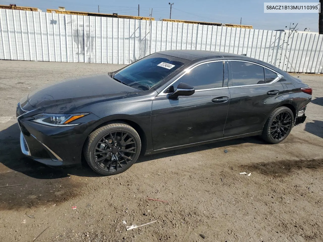 2021 Lexus Es 350 Base VIN: 58ACZ1B13MU110395 Lot: 73734044