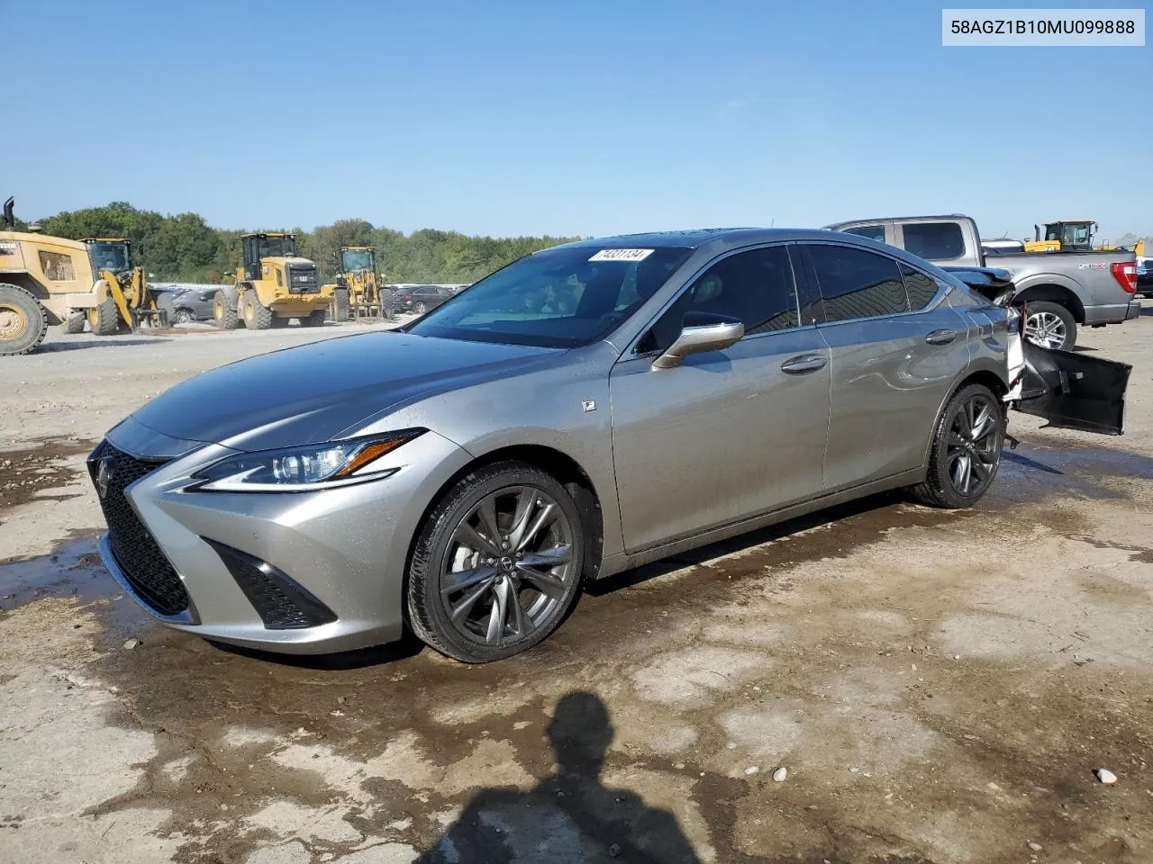 2021 Lexus Es 350 Base VIN: 58AGZ1B10MU099888 Lot: 74331134