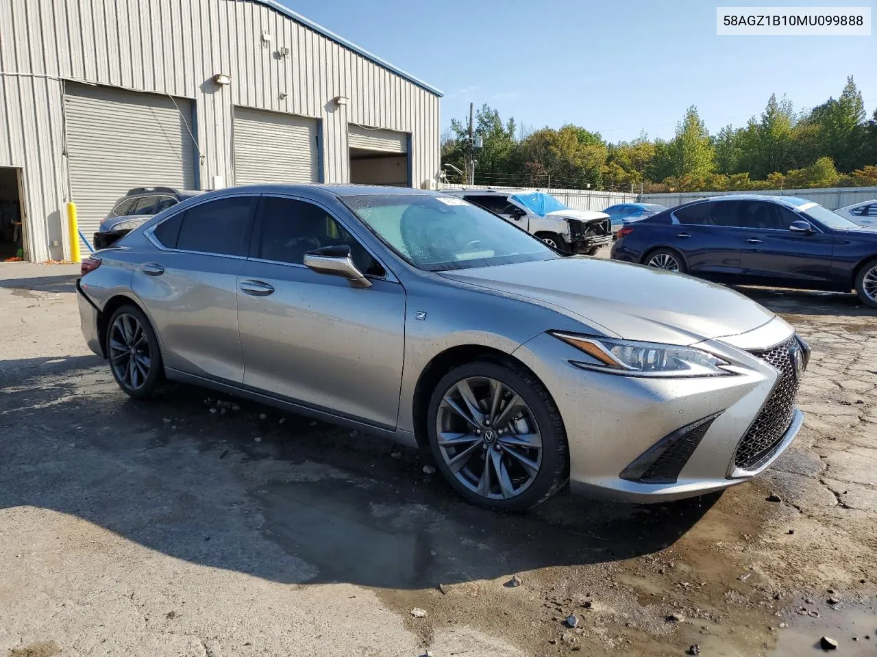 2021 Lexus Es 350 Base VIN: 58AGZ1B10MU099888 Lot: 74331134