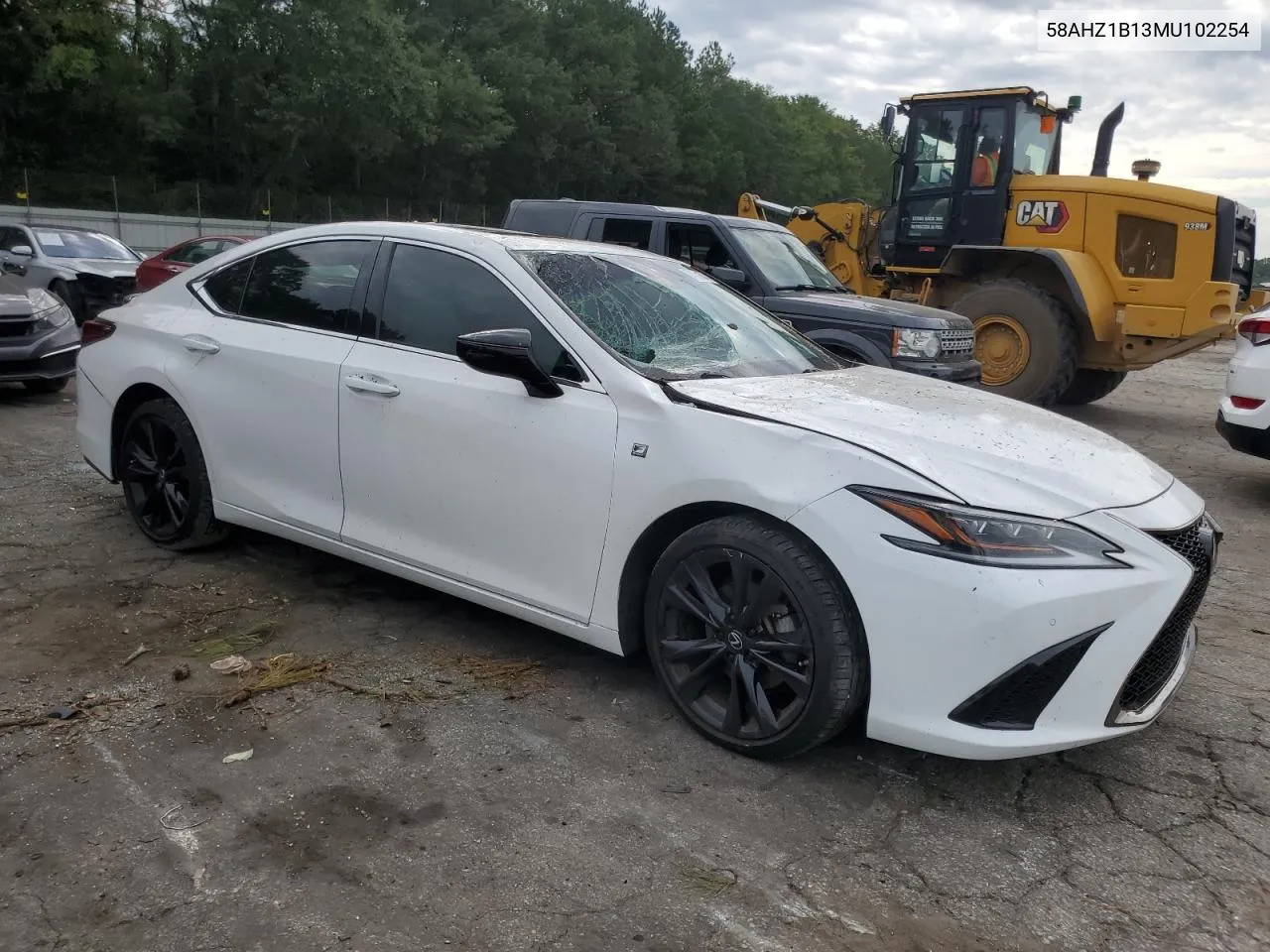 2021 Lexus Es 350 Base VIN: 58AHZ1B13MU102254 Lot: 74351634