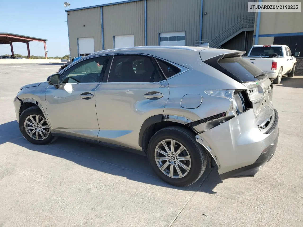 2021 Lexus Nx 300 Base VIN: JTJDARBZ8M2198235 Lot: 76343434