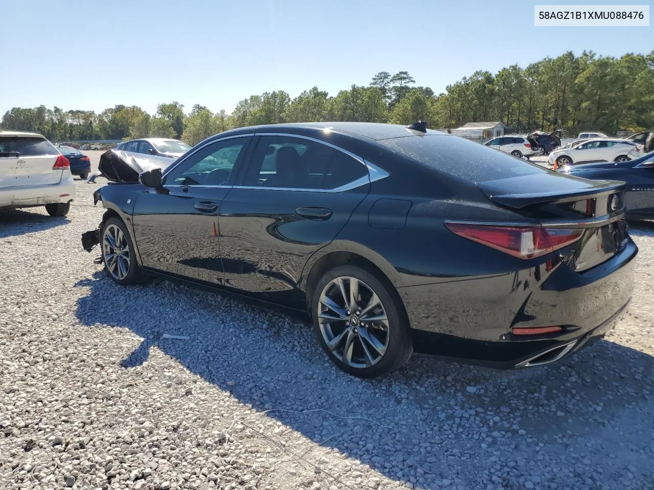 2021 Lexus Es 350 Base VIN: 58AGZ1B1XMU088476 Lot: 76522734