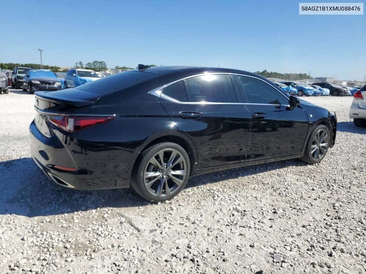 2021 Lexus Es 350 Base VIN: 58AGZ1B1XMU088476 Lot: 76522734