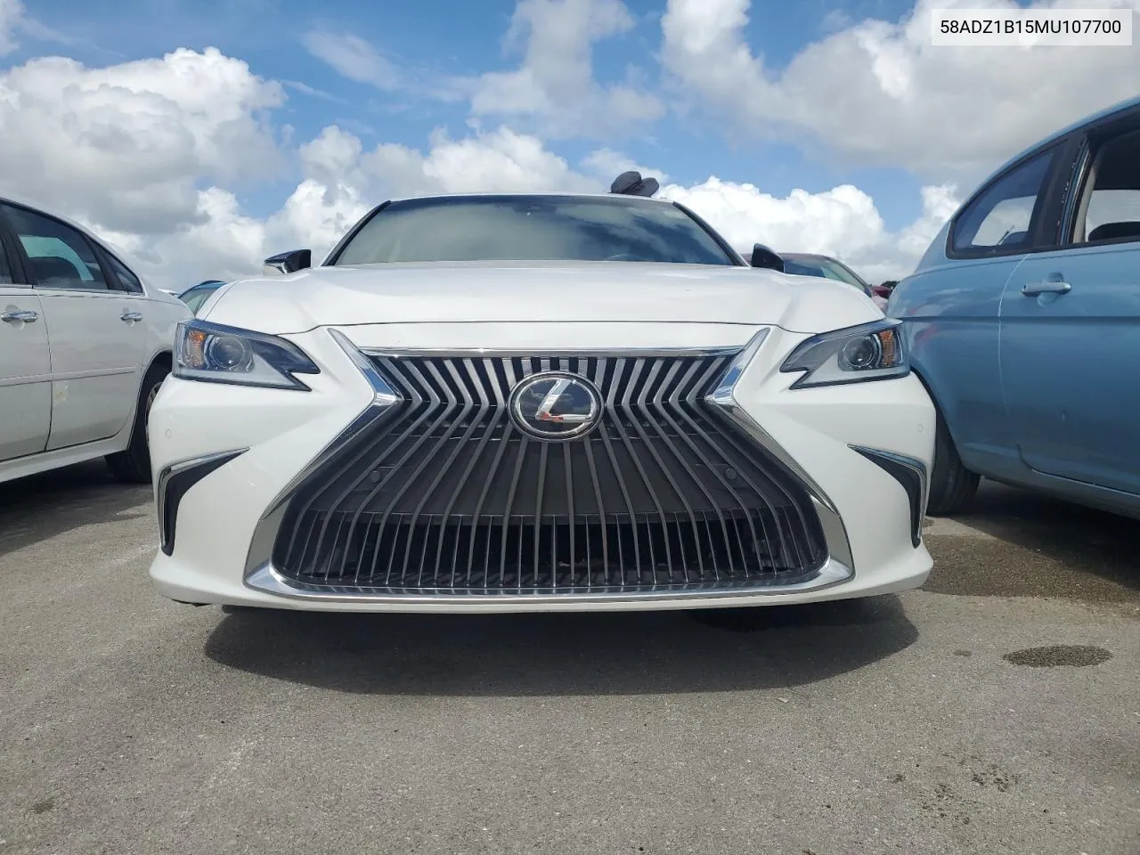 2021 Lexus Es 350 Base VIN: 58ADZ1B15MU107700 Lot: 77252504