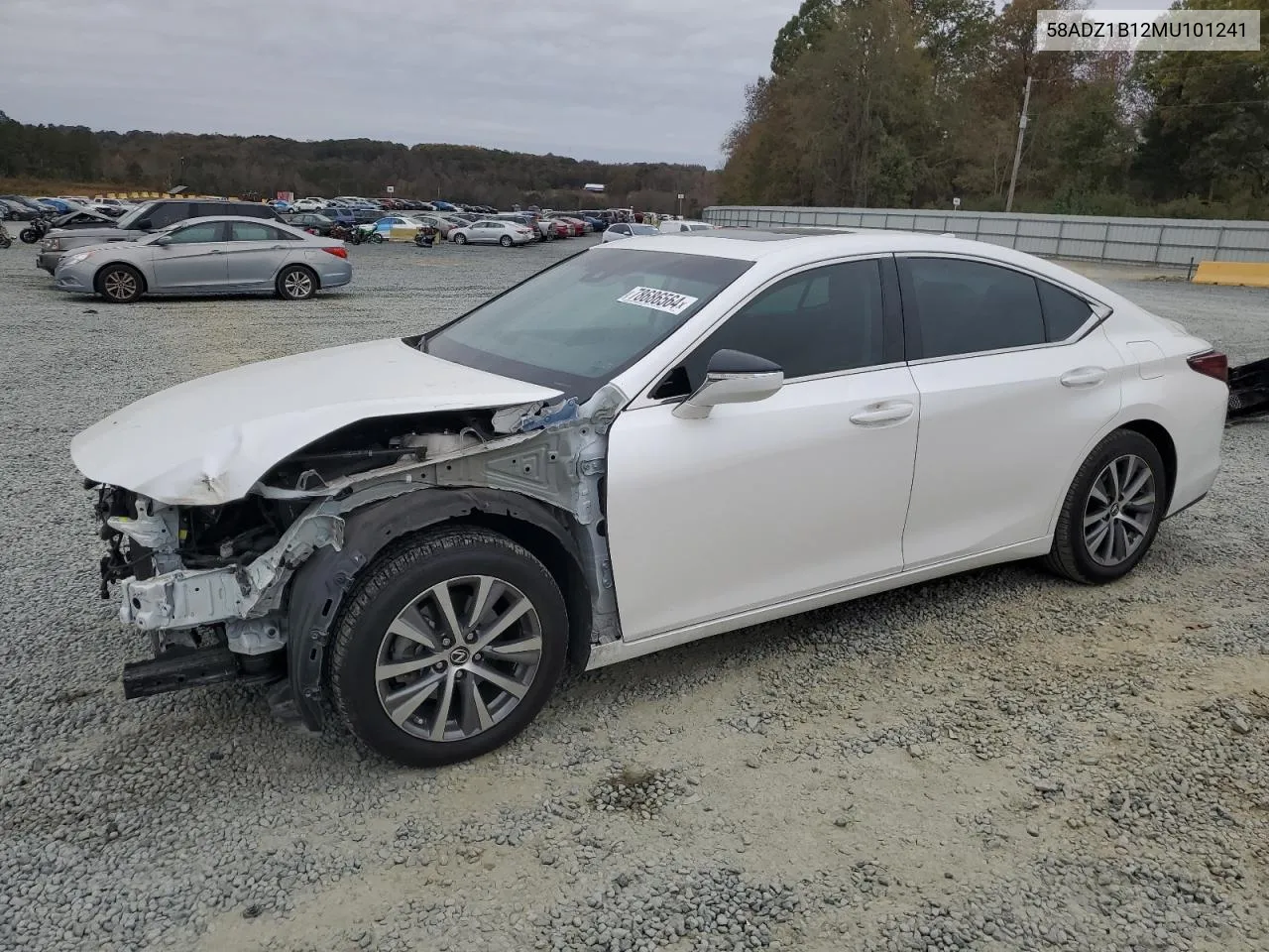 2021 Lexus Es 350 Base VIN: 58ADZ1B12MU101241 Lot: 78686564