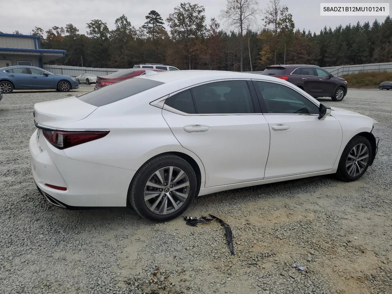 2021 Lexus Es 350 Base VIN: 58ADZ1B12MU101241 Lot: 78686564