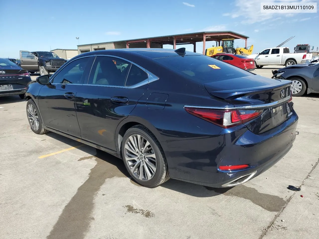 2021 Lexus Es 350 Base VIN: 58ADZ1B13MU110109 Lot: 79338334