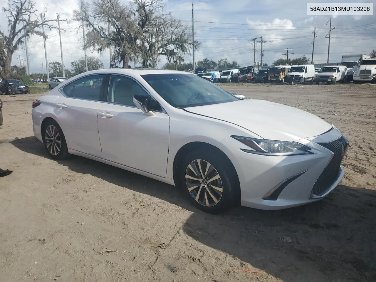 2021 Lexus Es 350 Base VIN: 58ADZ1B13MU103208 Lot: 79440734