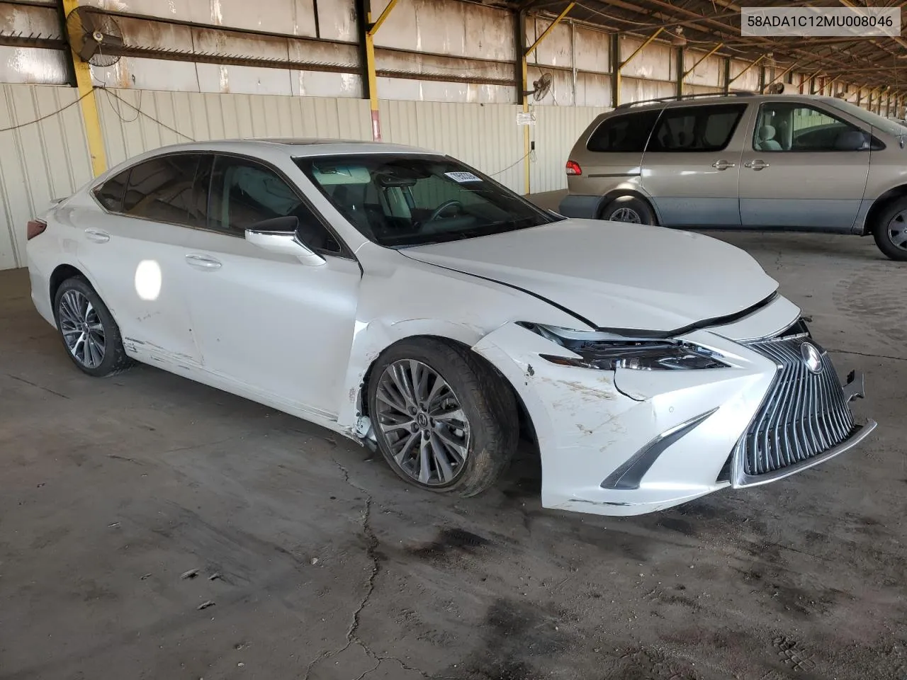 2021 Lexus Es 300H VIN: 58ADA1C12MU008046 Lot: 79503394