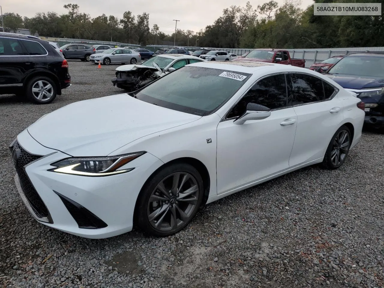 2021 Lexus Es 350 Base VIN: 58AGZ1B10MU083268 Lot: 79695054