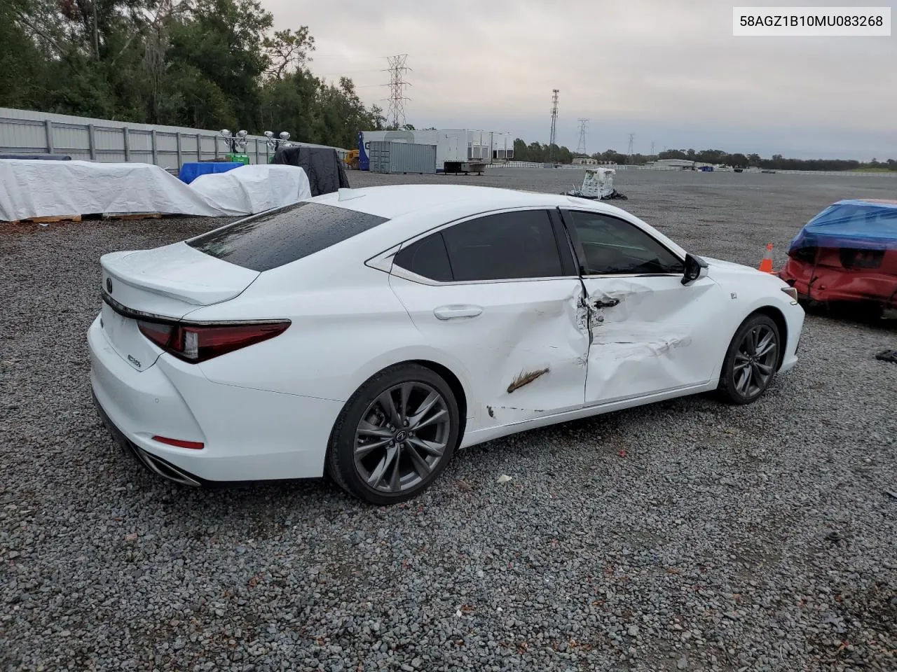 2021 Lexus Es 350 Base VIN: 58AGZ1B10MU083268 Lot: 79695054