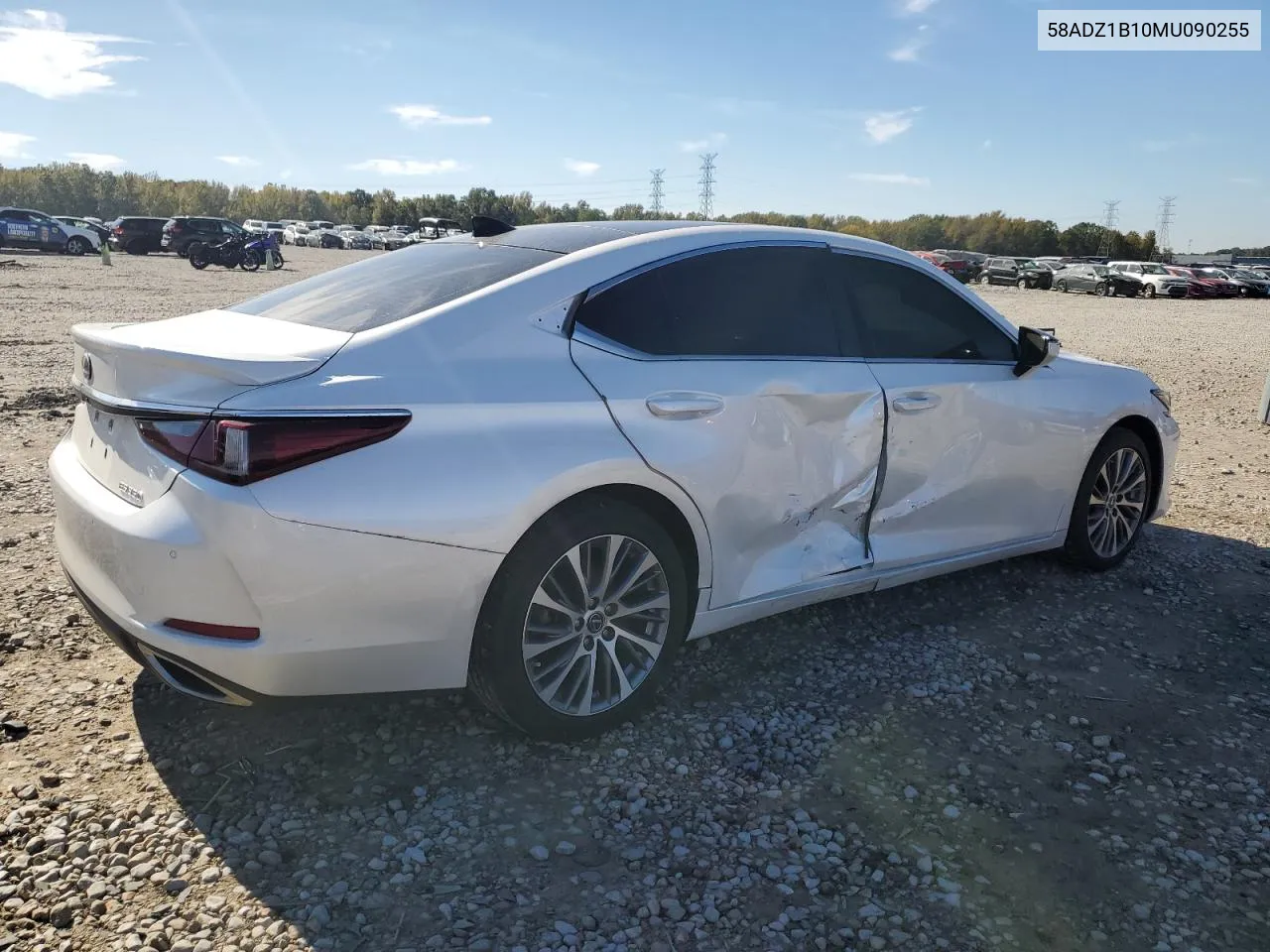 2021 Lexus Es 350 Base VIN: 58ADZ1B10MU090255 Lot: 80958634