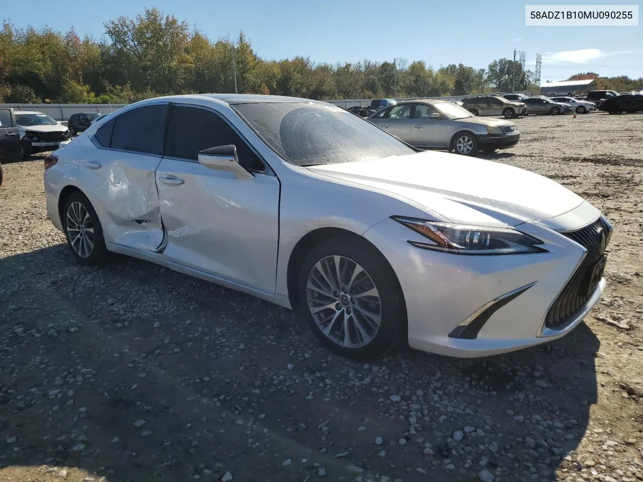 2021 Lexus Es 350 Base VIN: 58ADZ1B10MU090255 Lot: 80958634