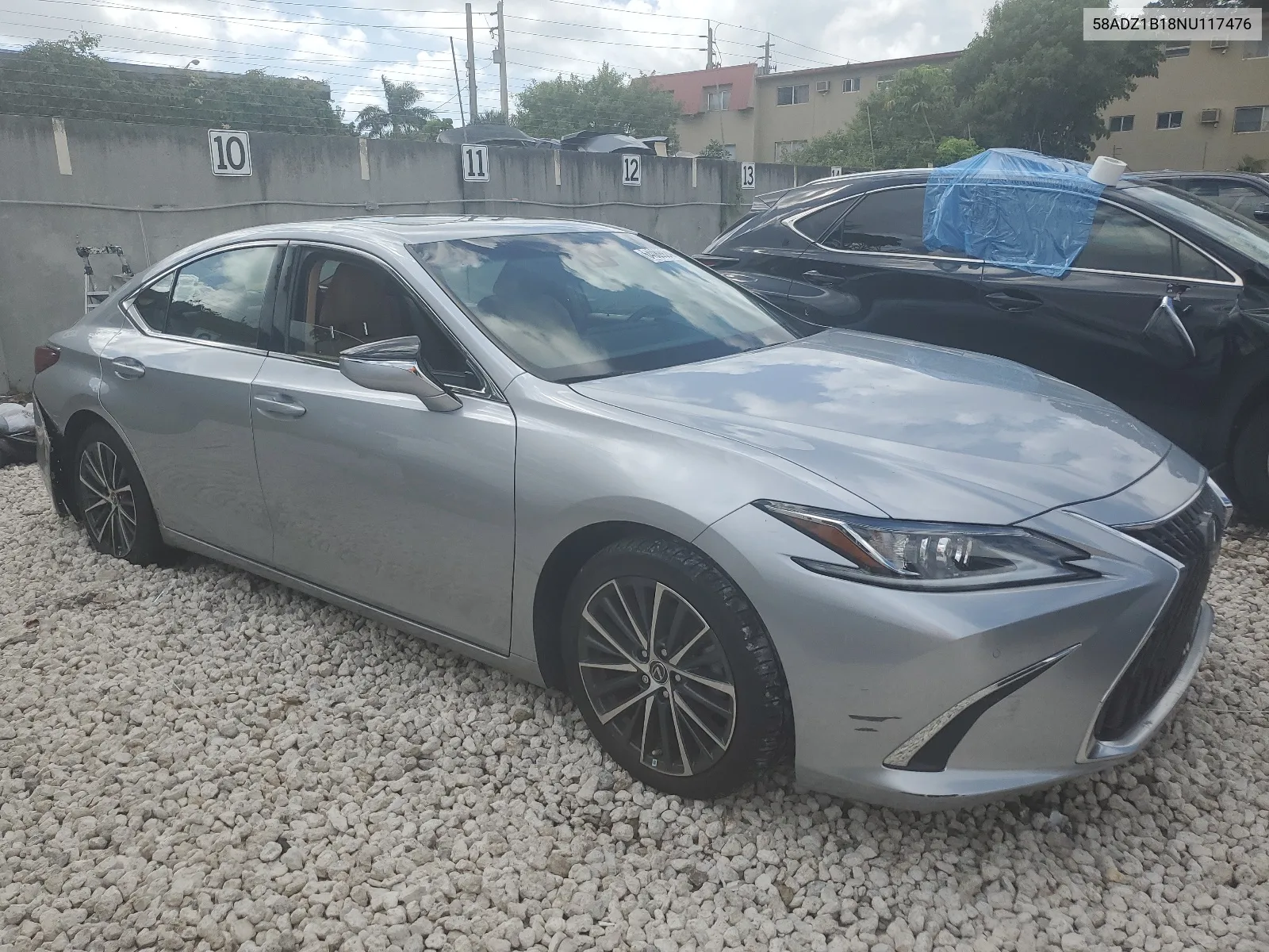 2022 Lexus Es 350 Base VIN: 58ADZ1B18NU117476 Lot: 64089924