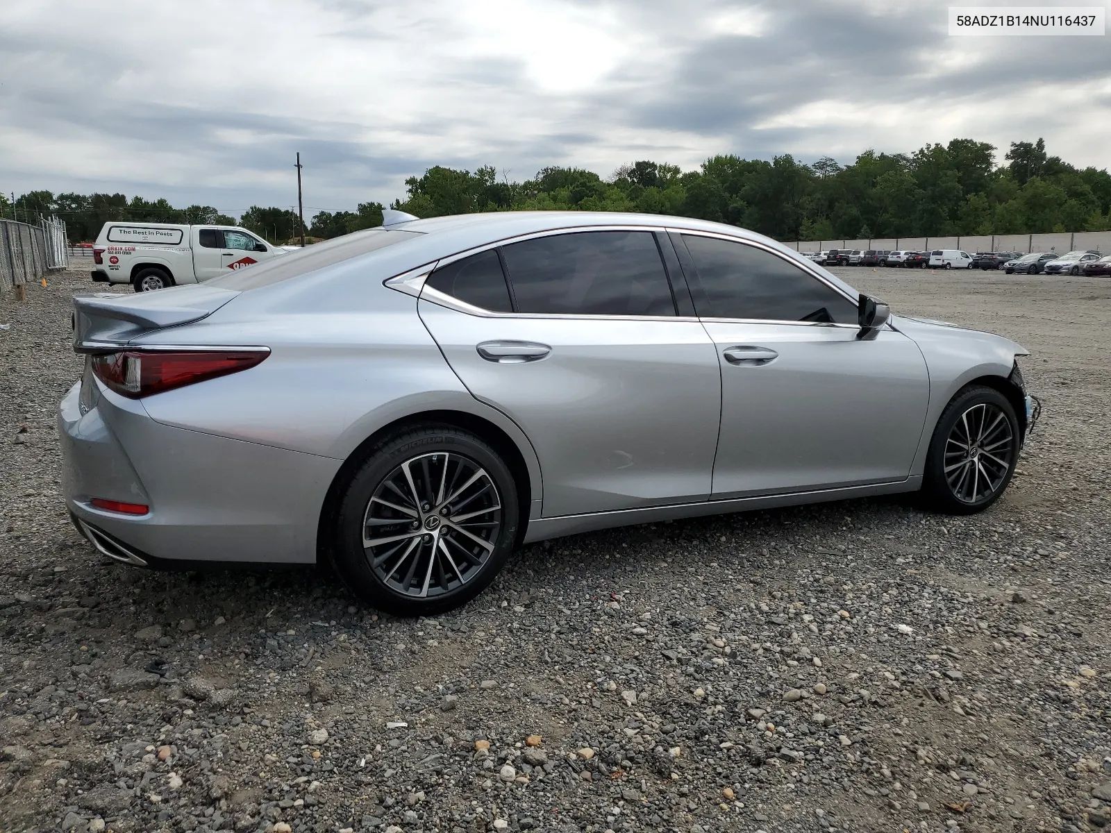 2022 Lexus Es 350 Base VIN: 58ADZ1B14NU116437 Lot: 64649014