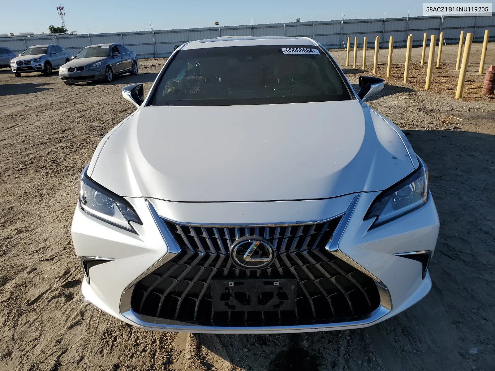 2022 Lexus Es 350 Base VIN: 58ACZ1B14NU119205 Lot: 65068864