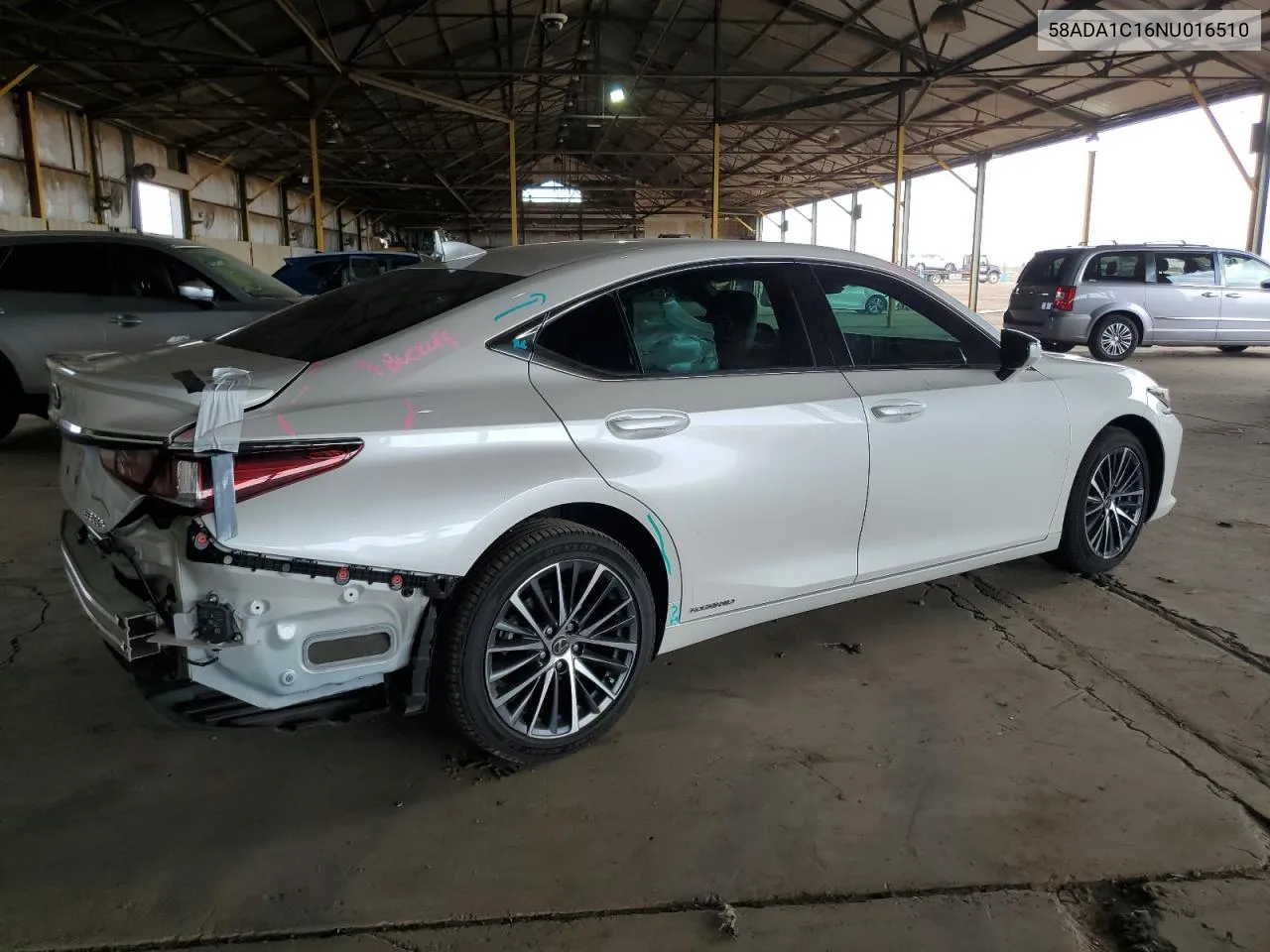 2022 Lexus Es 300H Base VIN: 58ADA1C16NU016510 Lot: 69040294