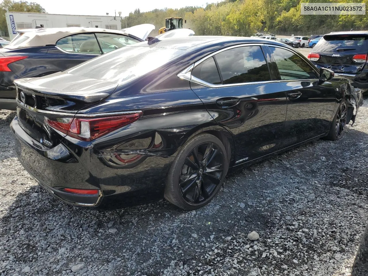 2022 Lexus Es 300H Base VIN: 58AGA1C11NU023572 Lot: 73678294