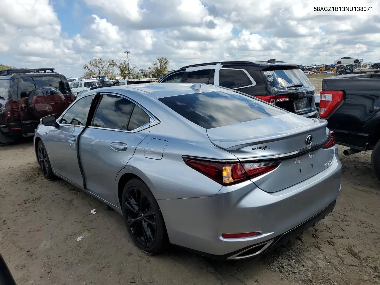 2022 Lexus Es 350 Base VIN: 58AGZ1B13NU138071 Lot: 73882994