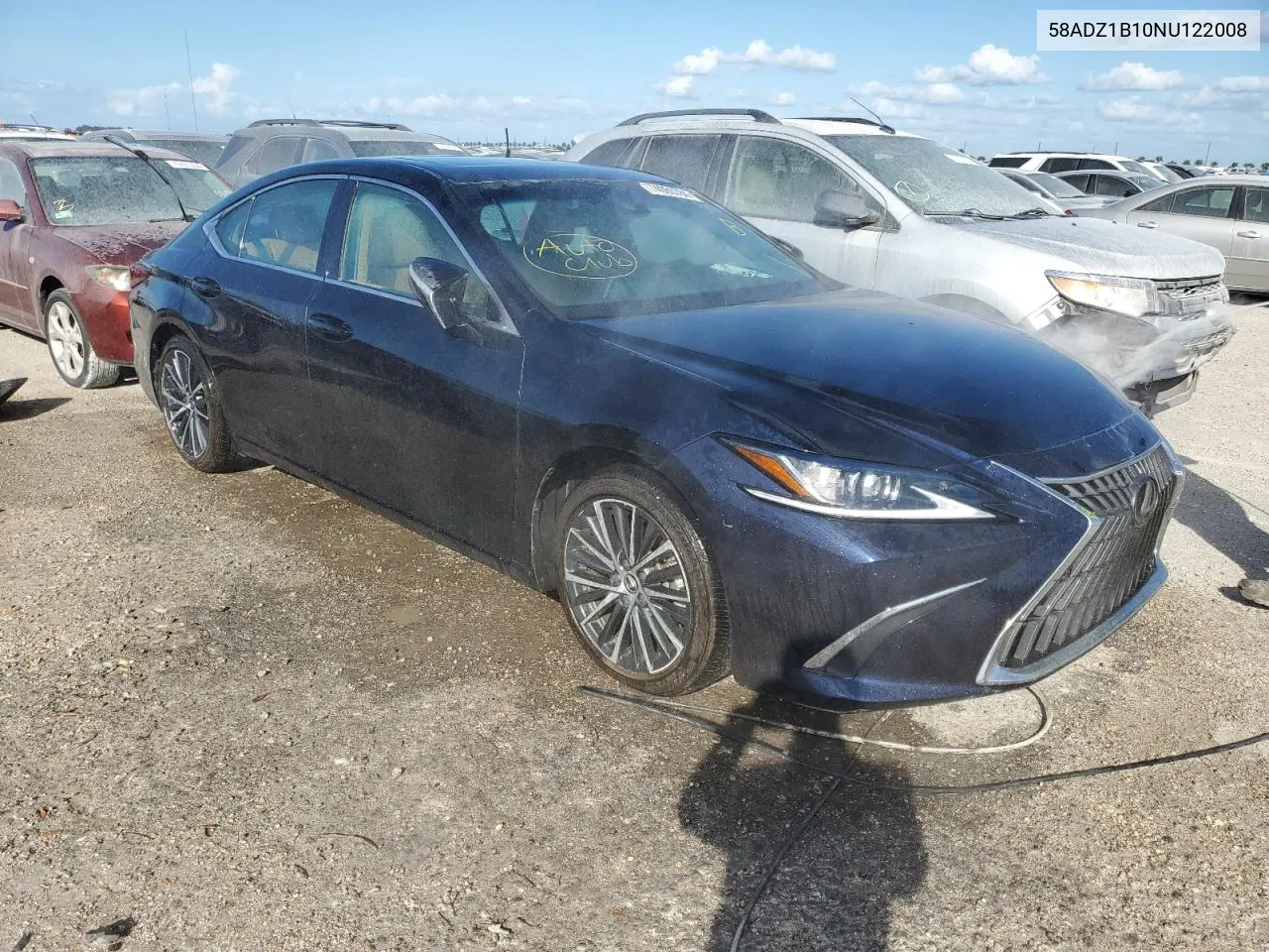 2022 Lexus Es 350 Base VIN: 58ADZ1B10NU122008 Lot: 74060784