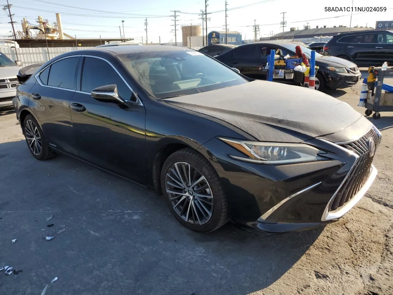 2022 Lexus Es 300H Base VIN: 58ADA1C11NU024059 Lot: 74387374