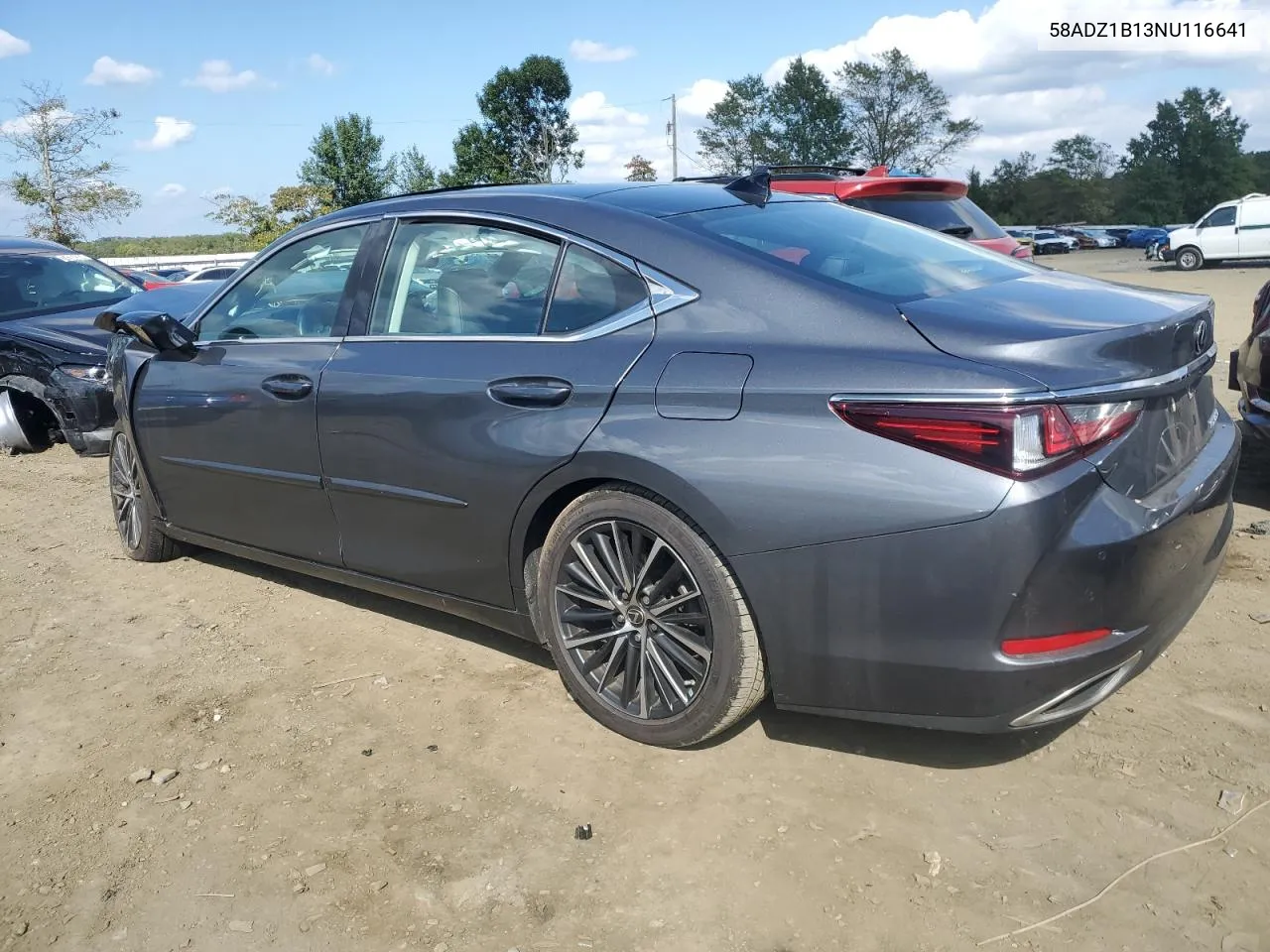 2022 Lexus Es 350 Base VIN: 58ADZ1B13NU116641 Lot: 74513764