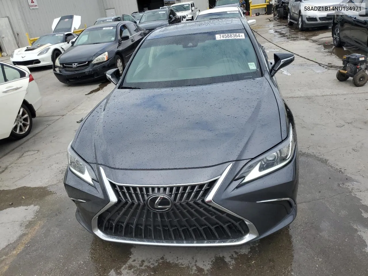 2022 Lexus Es 350 Base VIN: 58ADZ1B14NU134971 Lot: 74588364