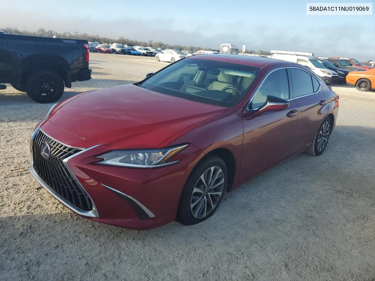 2022 Lexus Es 300H Base VIN: 58ADA1C11NU019069 Lot: 75130784