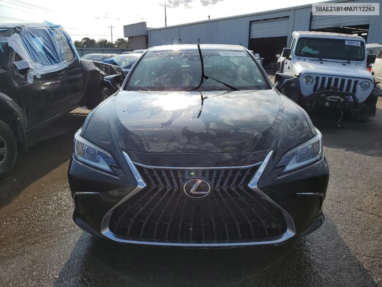 2022 Lexus Es 350 Base VIN: 58AEZ1B14NU112263 Lot: 75753214