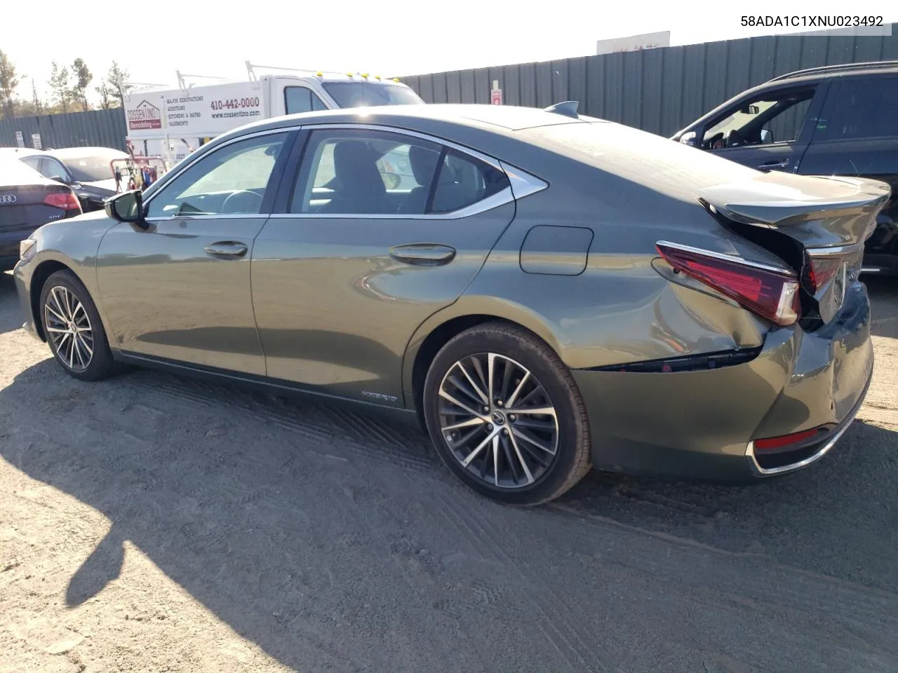 2022 Lexus Es 300H Base VIN: 58ADA1C1XNU023492 Lot: 78596104