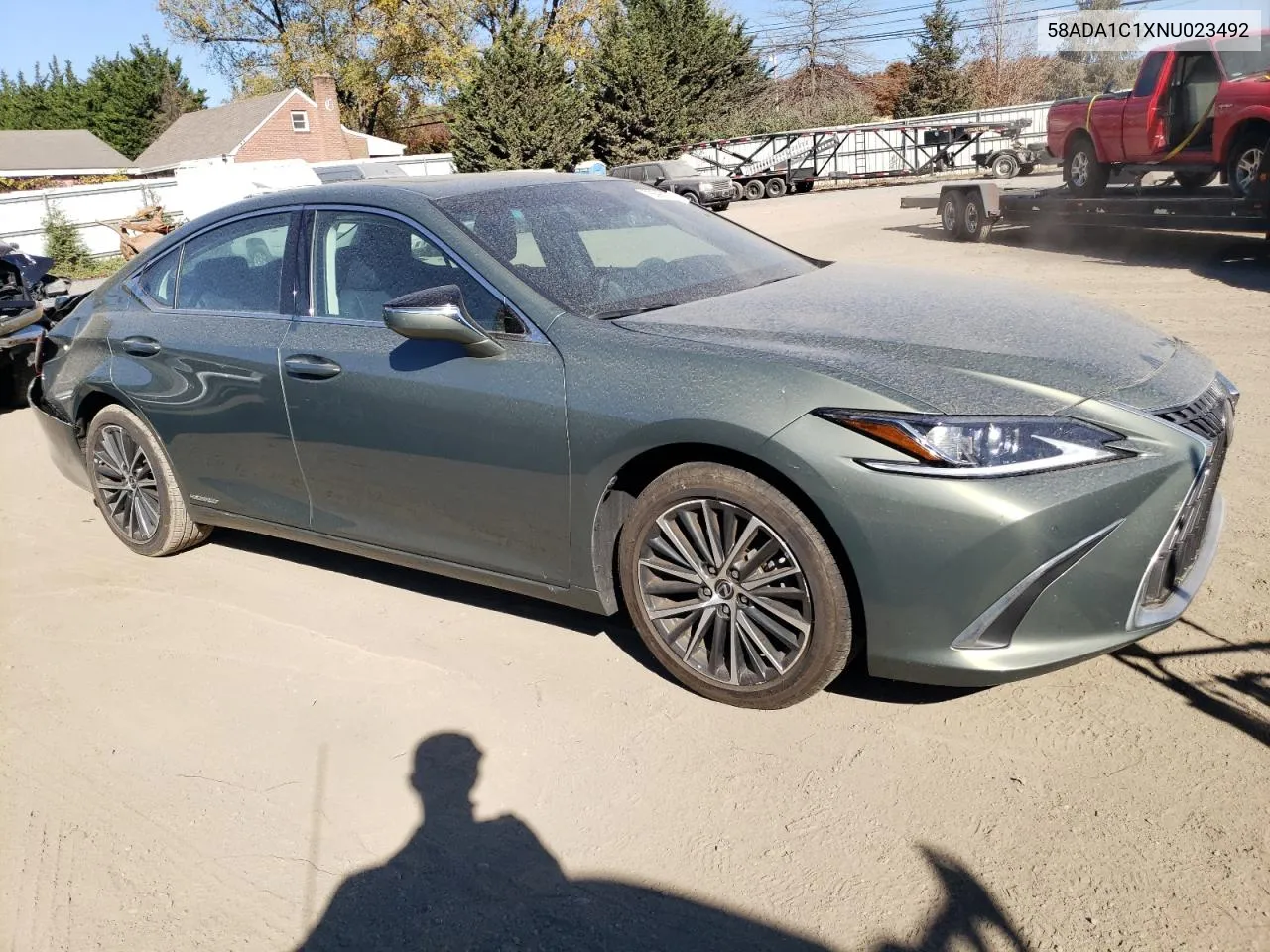 2022 Lexus Es 300H Base VIN: 58ADA1C1XNU023492 Lot: 78596104