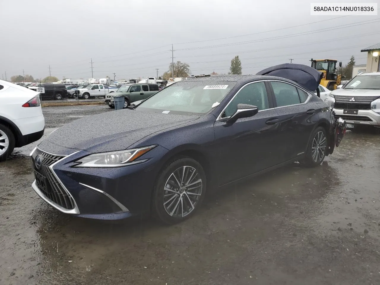 2022 Lexus Es 300H Base VIN: 58ADA1C14NU018336 Lot: 78889824