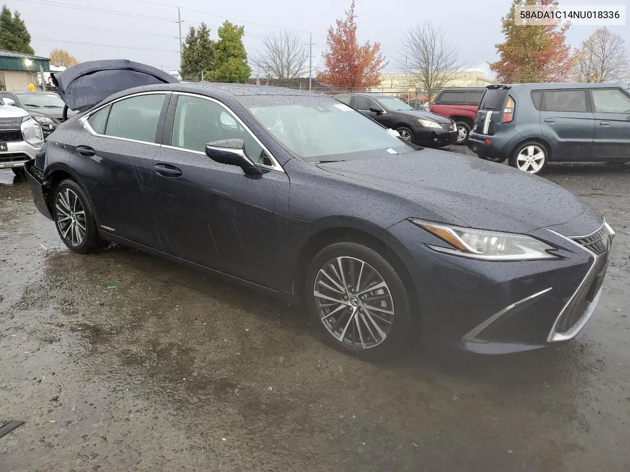 2022 Lexus Es 300H Base VIN: 58ADA1C14NU018336 Lot: 78889824