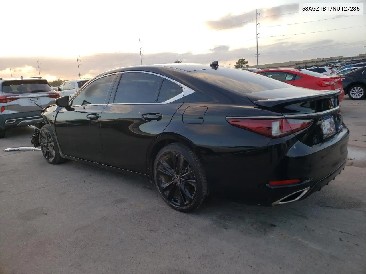 2022 Lexus Es 350 Base VIN: 58AGZ1B17NU127235 Lot: 79257054