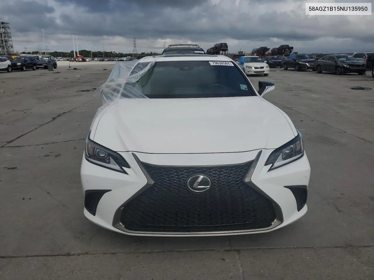 2022 Lexus Es 350 Base VIN: 58AGZ1B15NU135950 Lot: 79630584