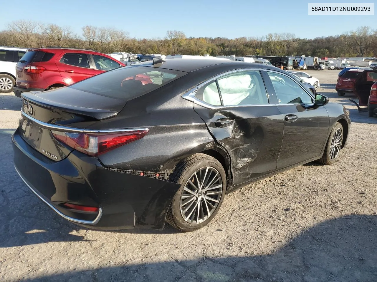 2022 Lexus Es 250 Base VIN: 58AD11D12NU009293 Lot: 79694514