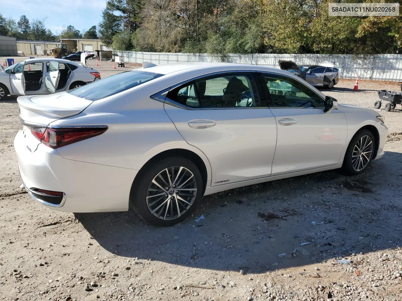 2022 Lexus Es 300H Base VIN: 58ADA1C11NU020268 Lot: 80244864